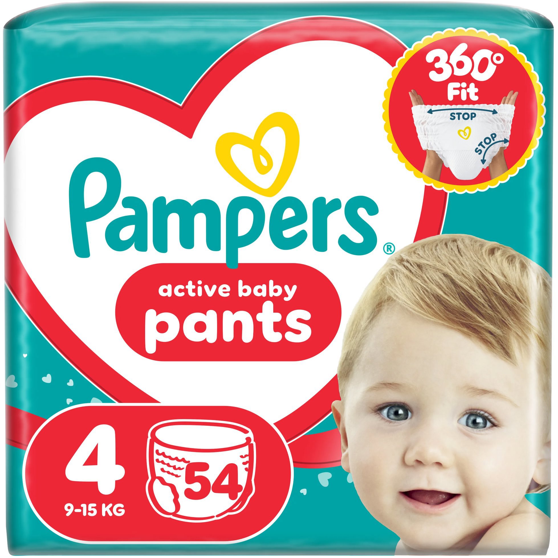 PAMPERS Pants veľ. 4 (54 ks)