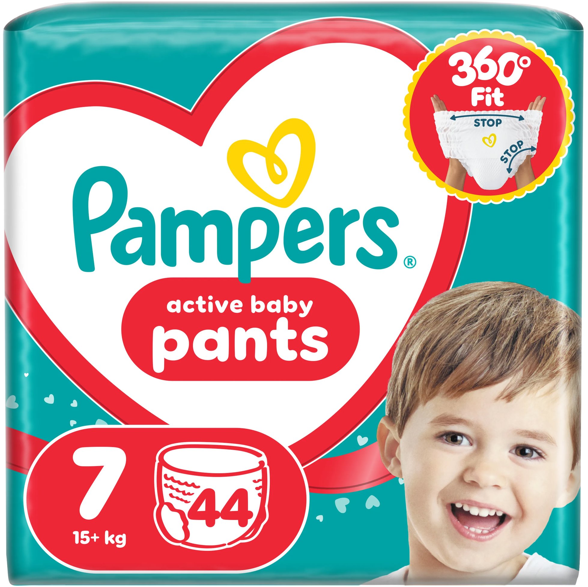 PAMPERS Pants veľ. 7 (44 ks)