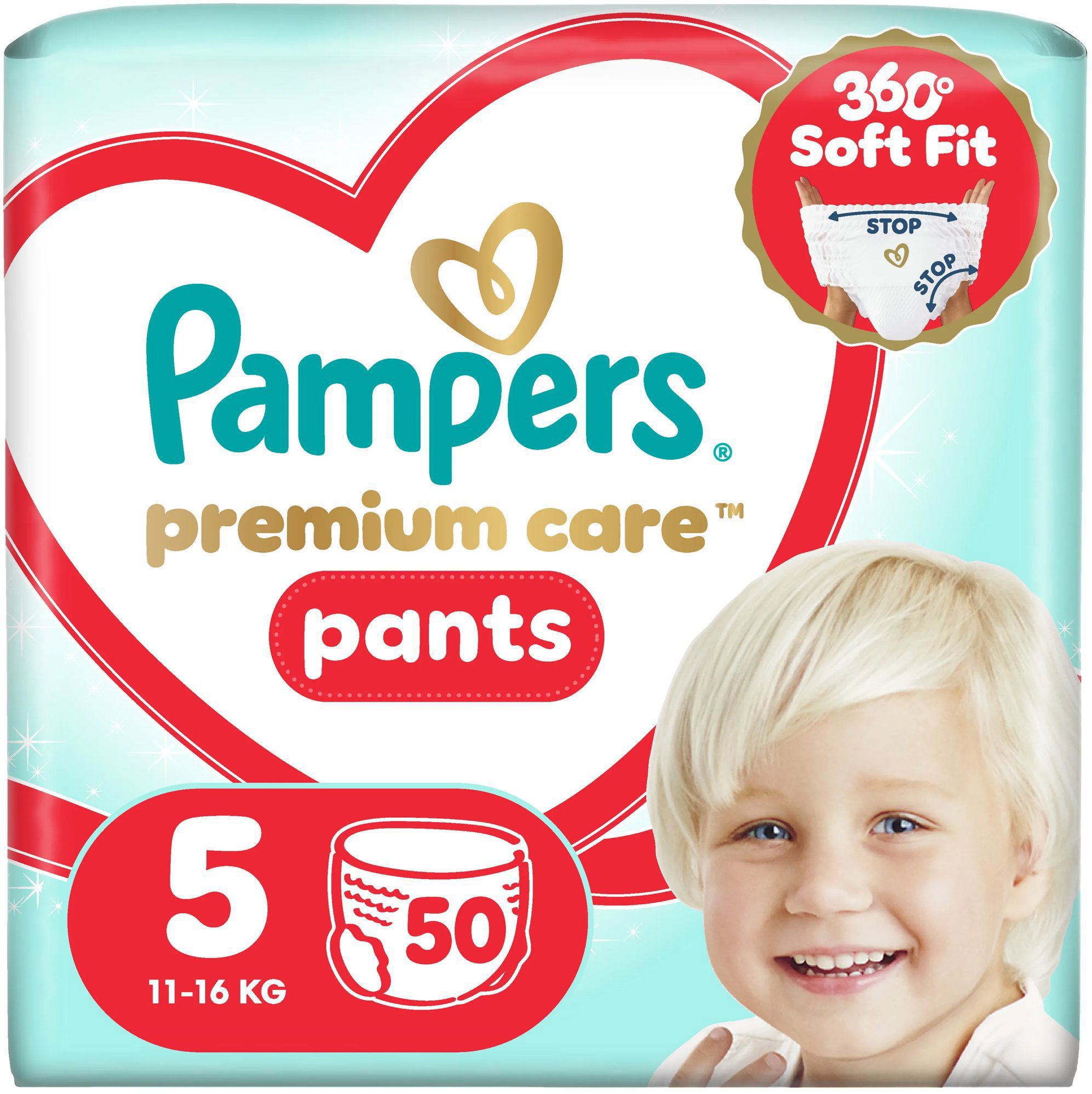 PAMPERS Premium Care Pants veľ. 5 (50 ks)