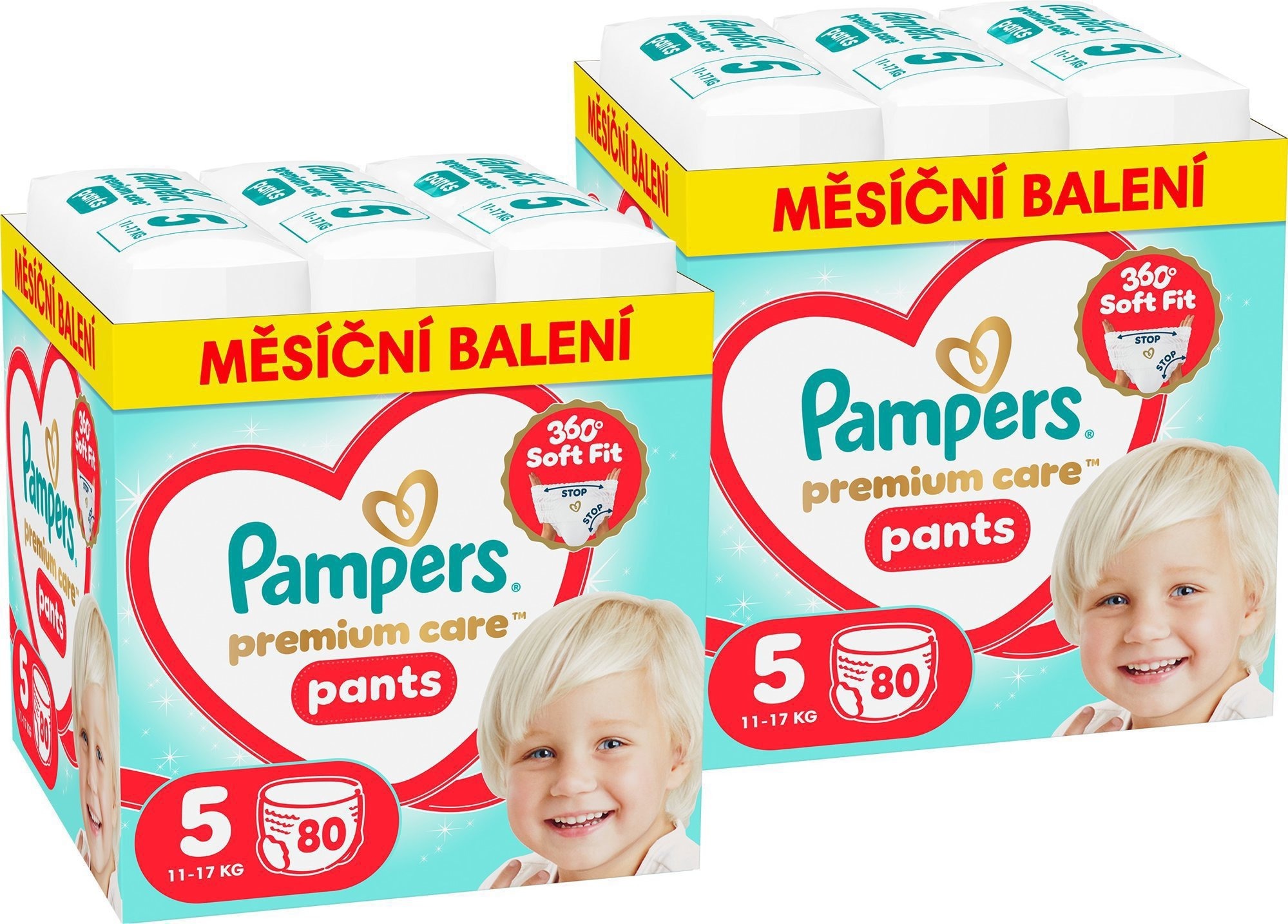 PAMPERS Premium Care Pants veľ. 5 (160 ks)