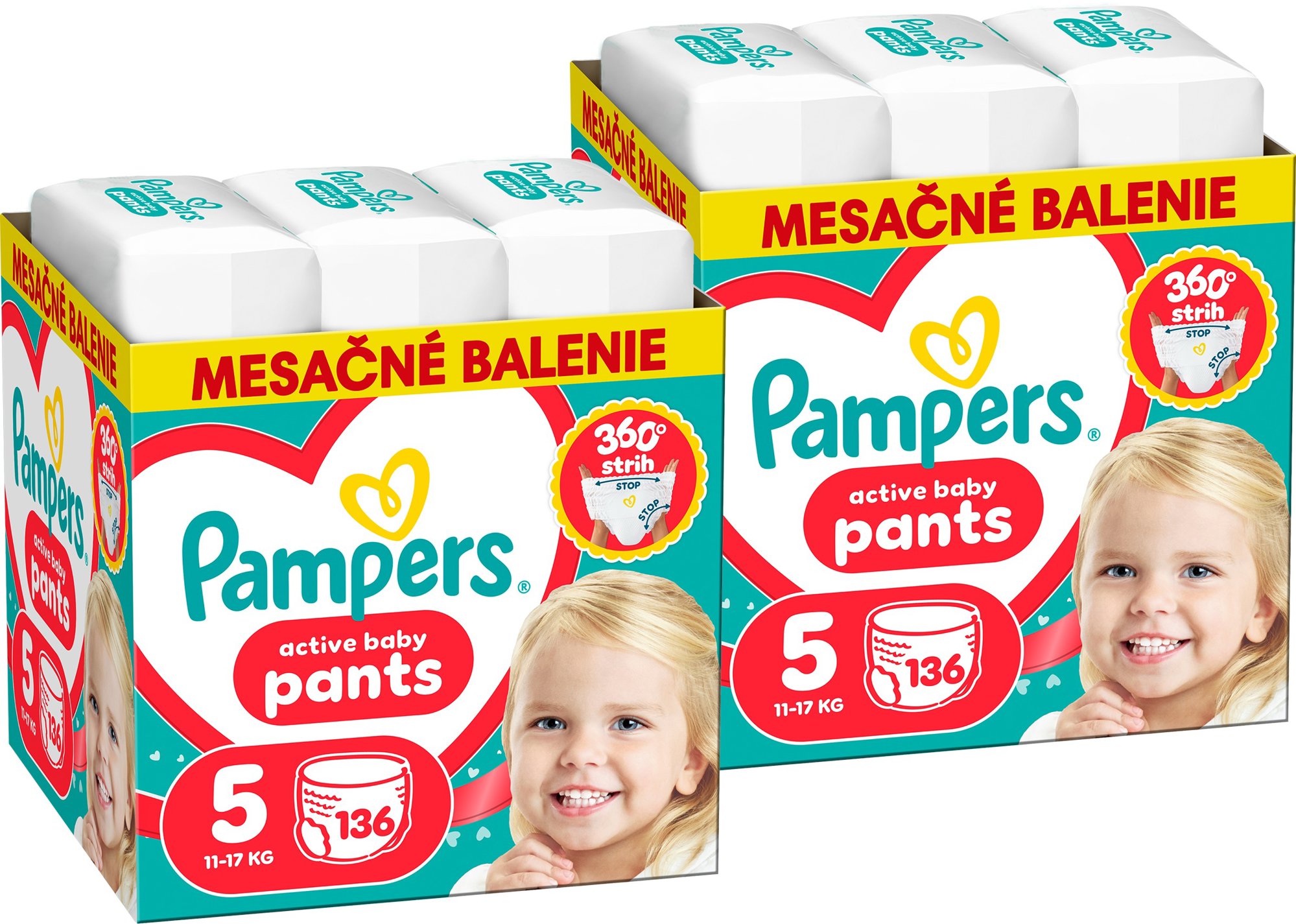PAMPERS Pants veľ. 5 (272 ks)