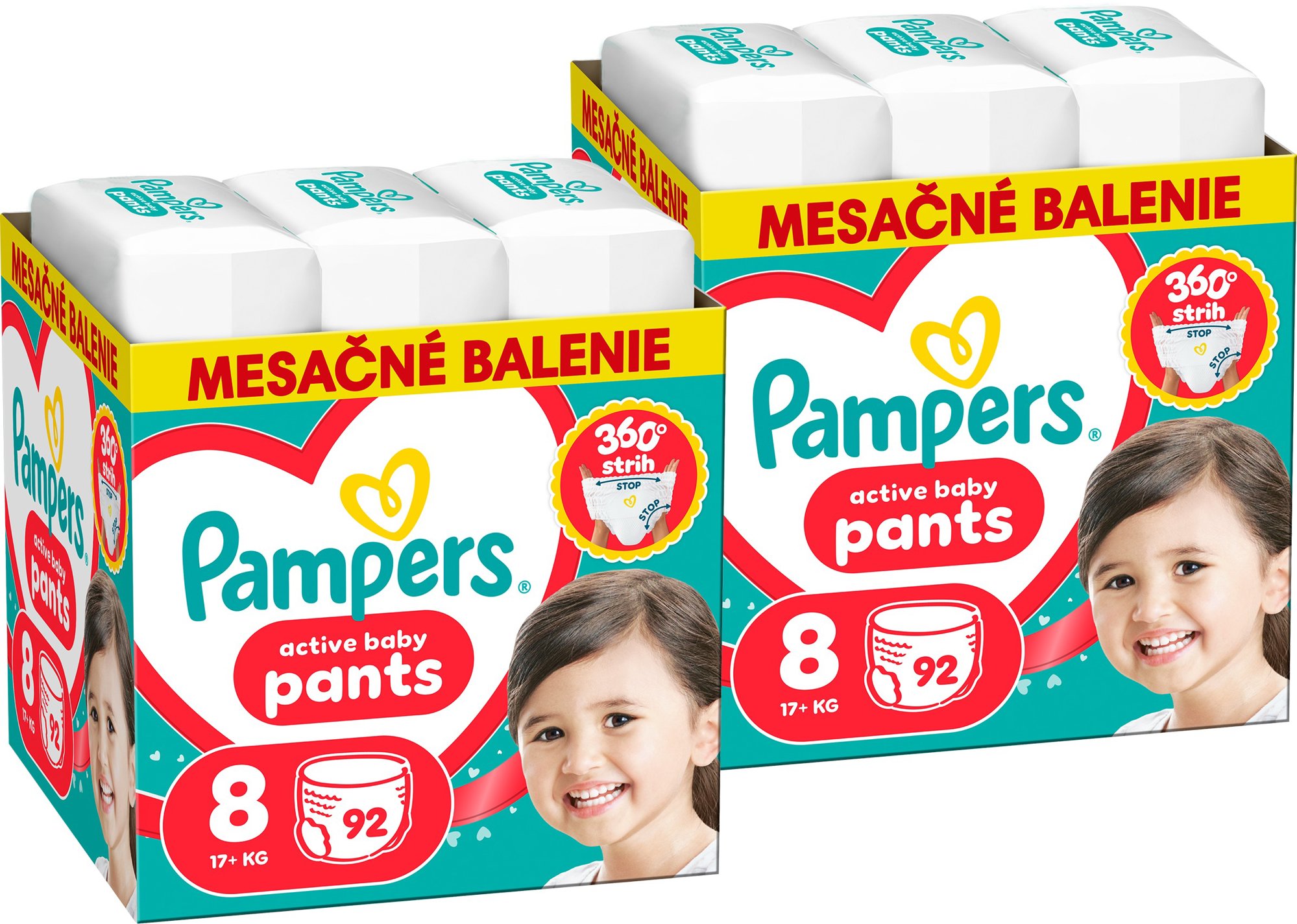 PAMPERS Pants veľ. 8 (184 ks)