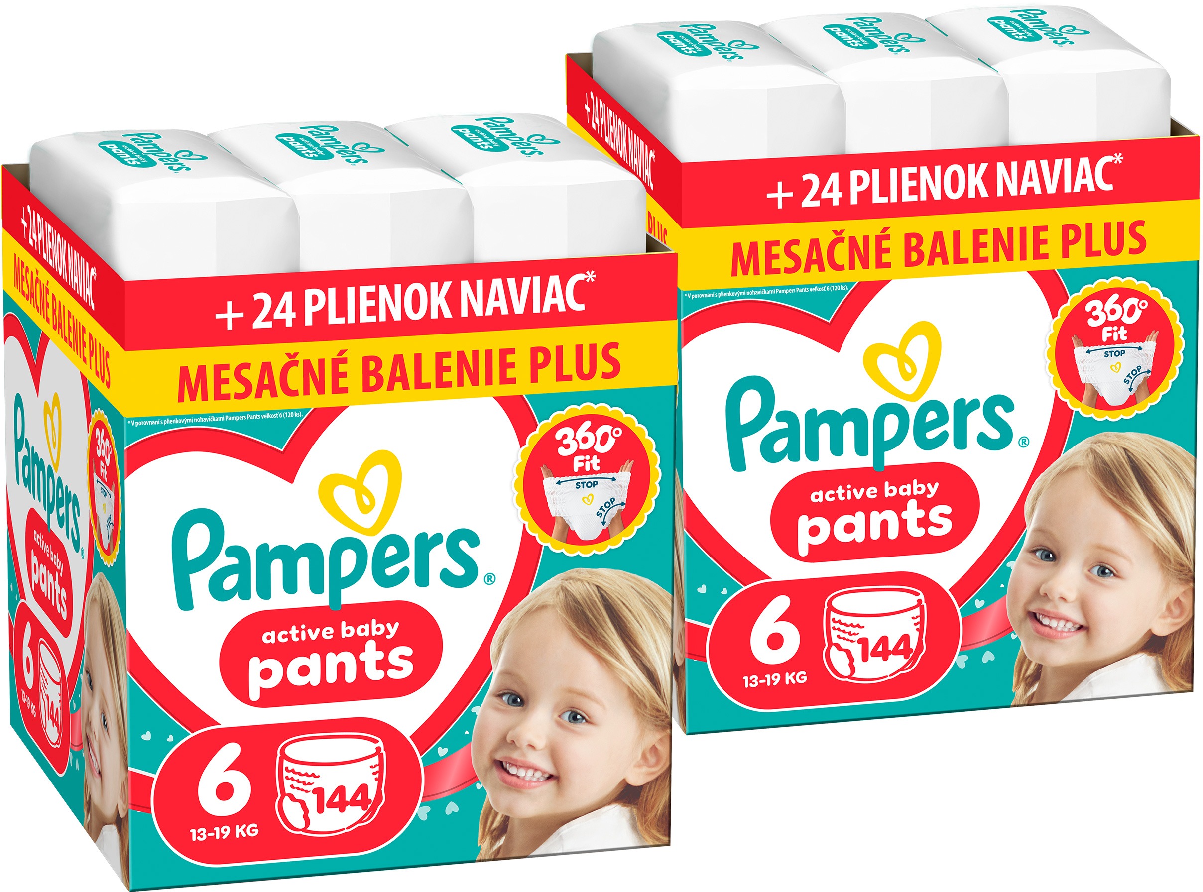 PAMPERS Pants vel. 6 (288 ks)