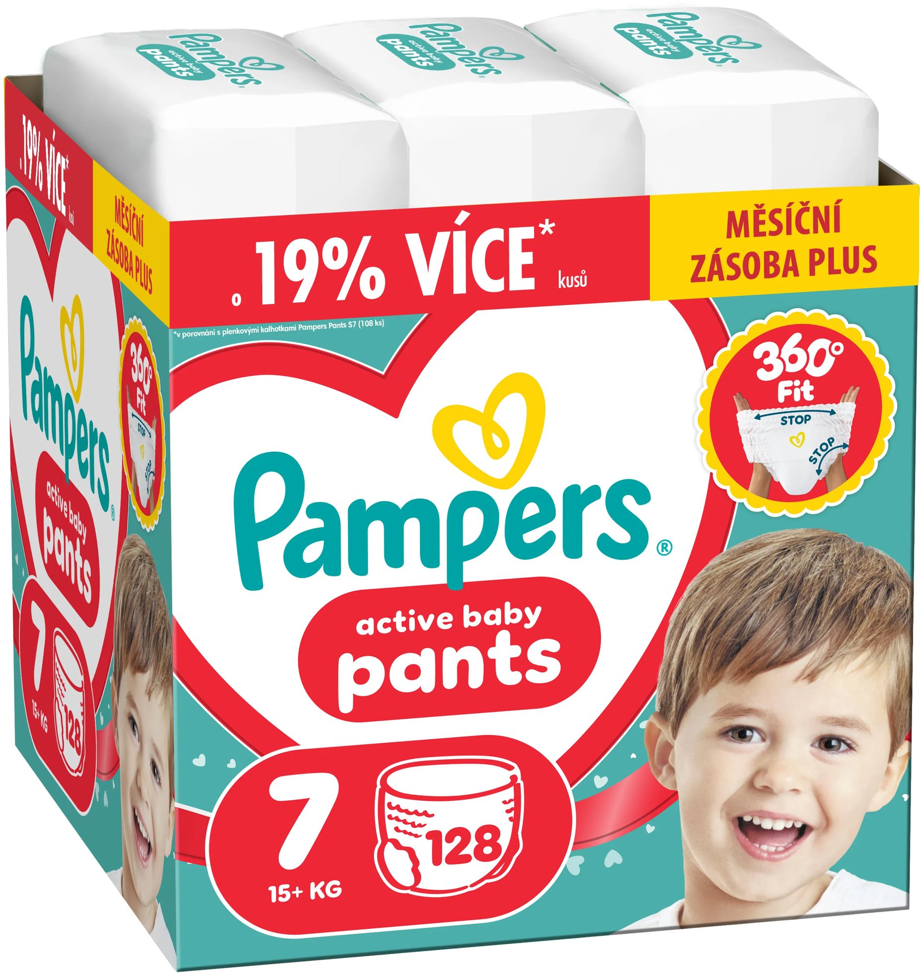PAMPERS Pants veľ. 7 (128 ks)