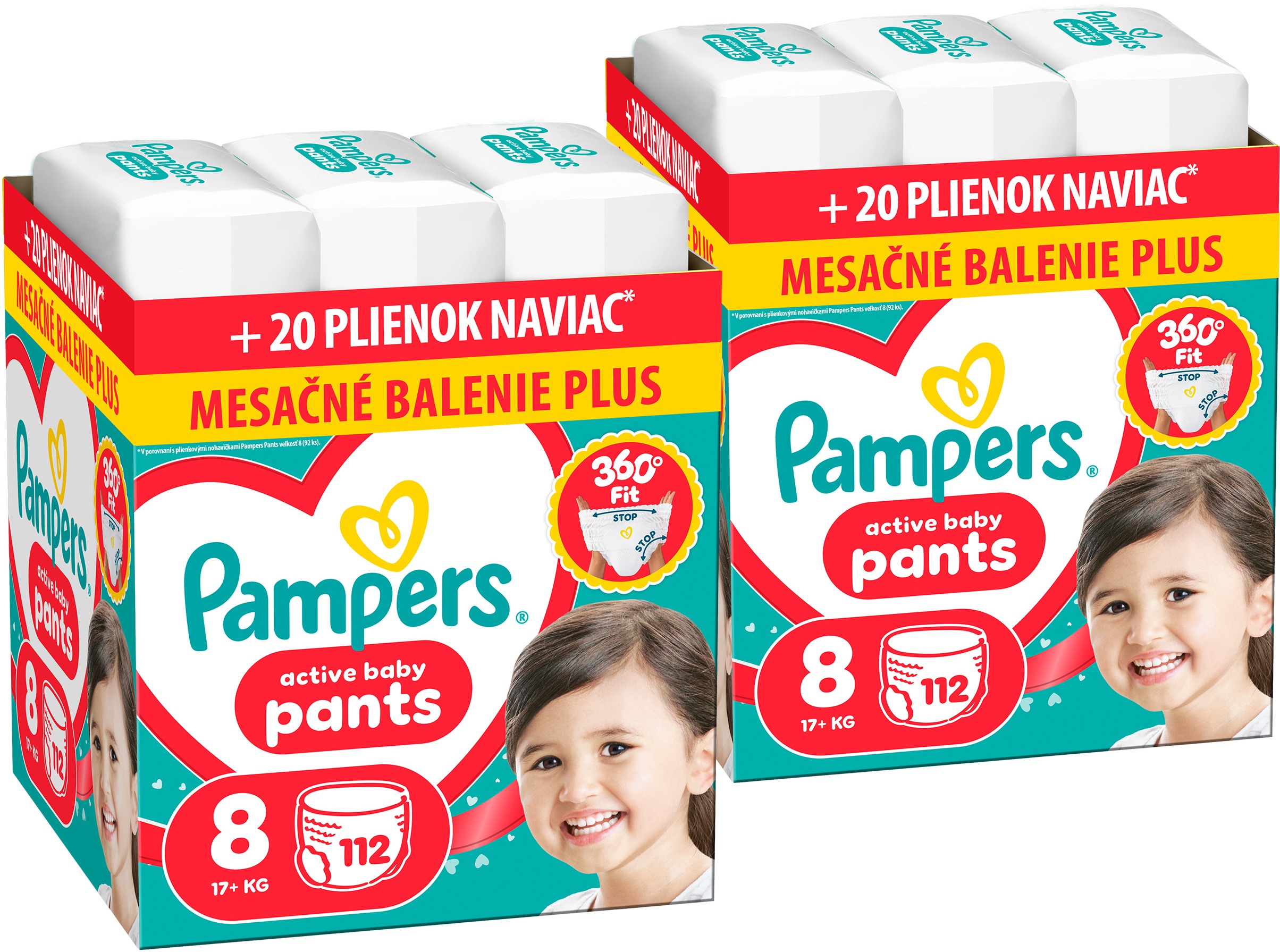 PAMPERS Pants vel. 8 (224 ks)