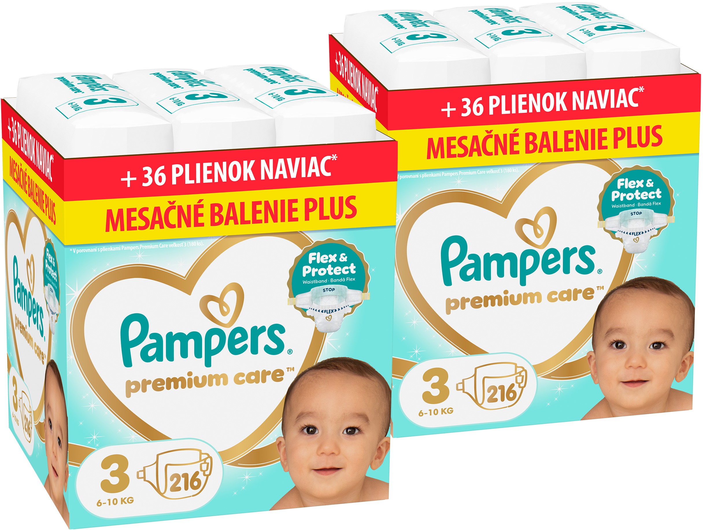 PAMPERS Premium Care vel. 3 (432 ks)