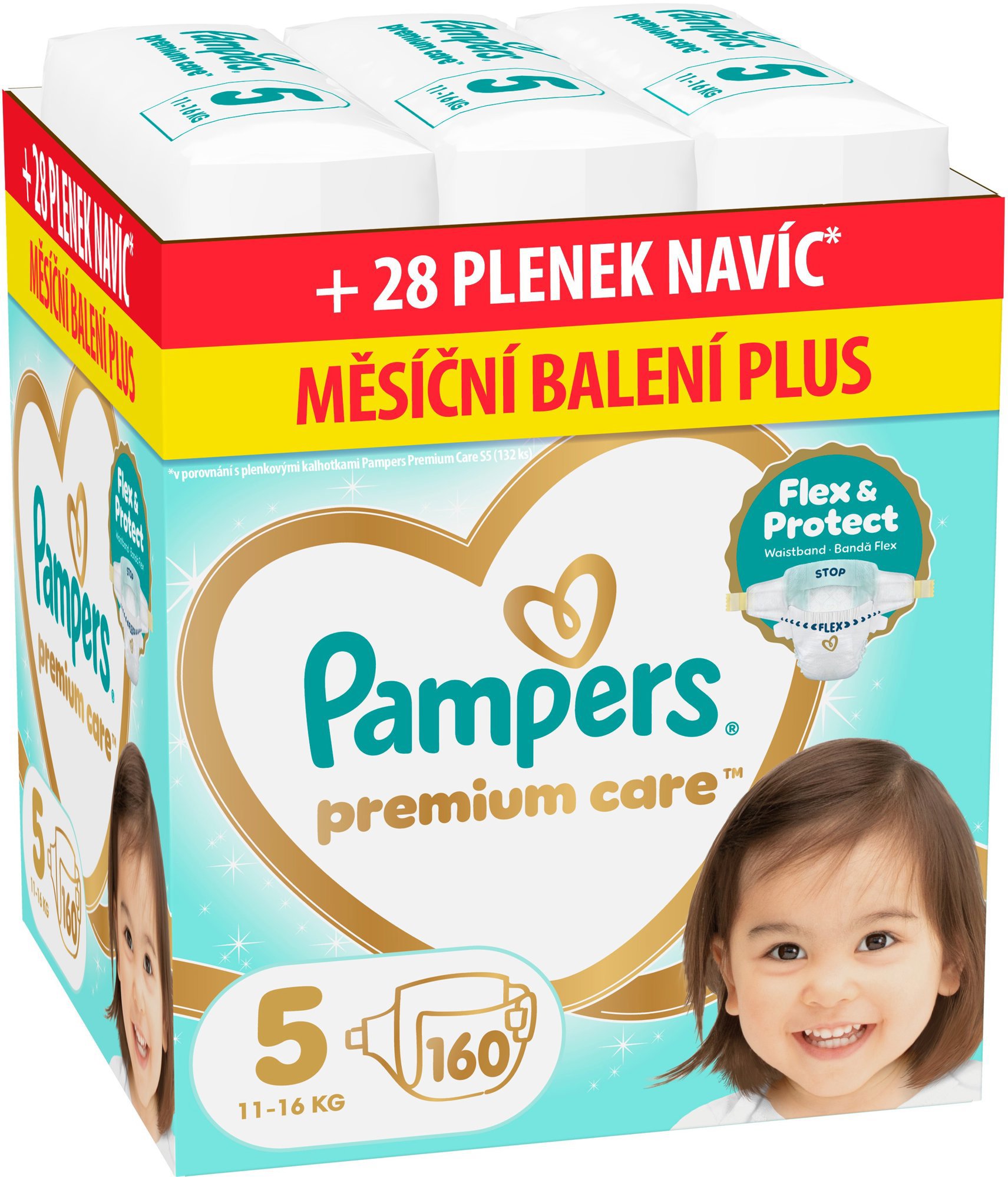PAMPERS Premium Care veľ. 5 (160 ks)