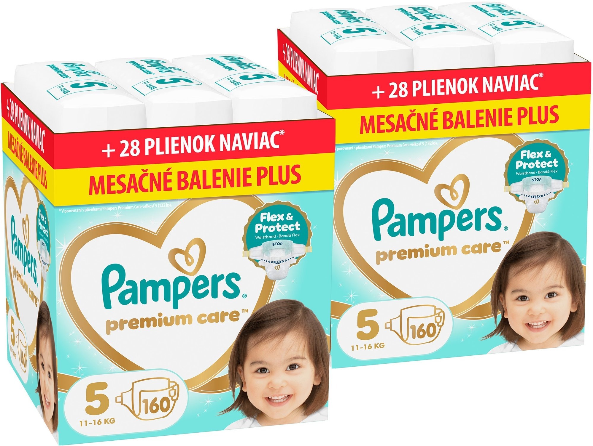 PAMPERS Premium Care vel. 5 (320 ks)