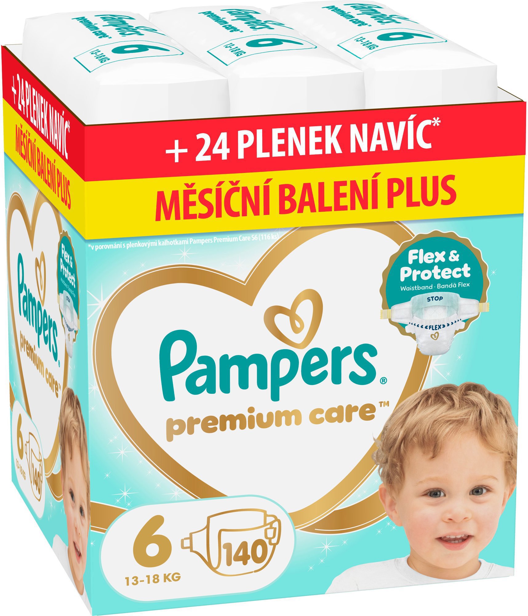 PAMPERS Premium Care veľ. 6 (160 ks)