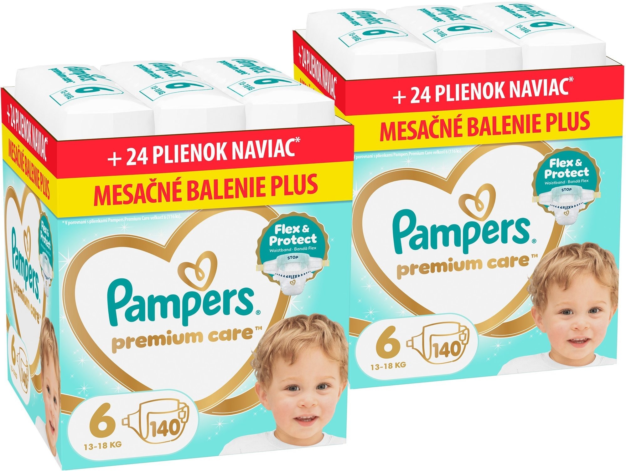 PAMPERS Premium Care vel. 6 (280 ks)