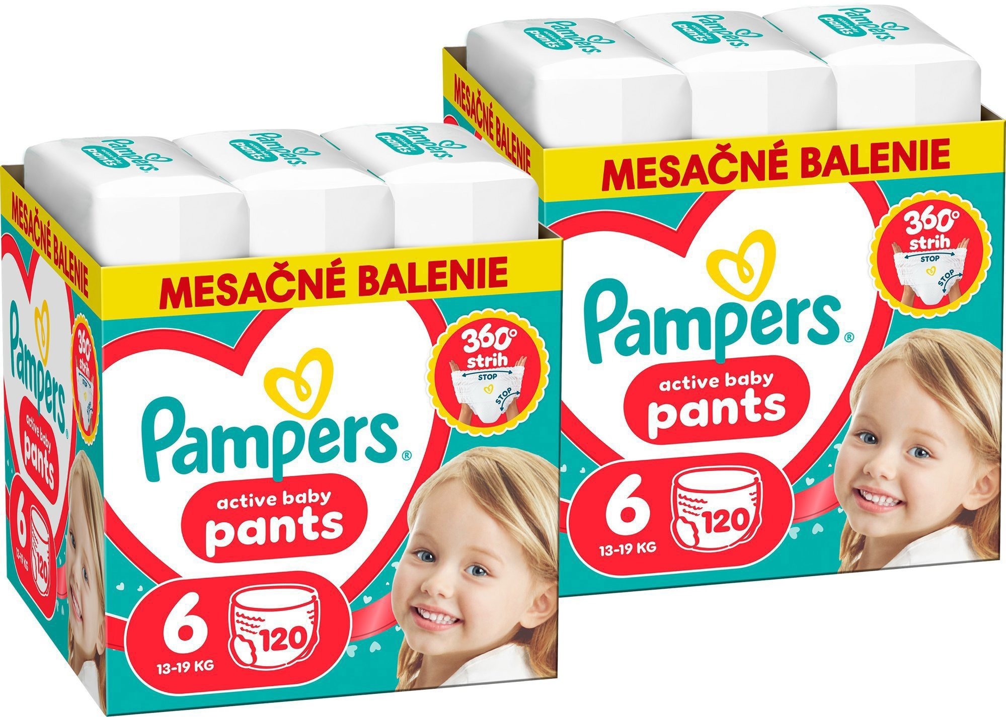 PAMPERS Pants veľ. 6 (240 ks)