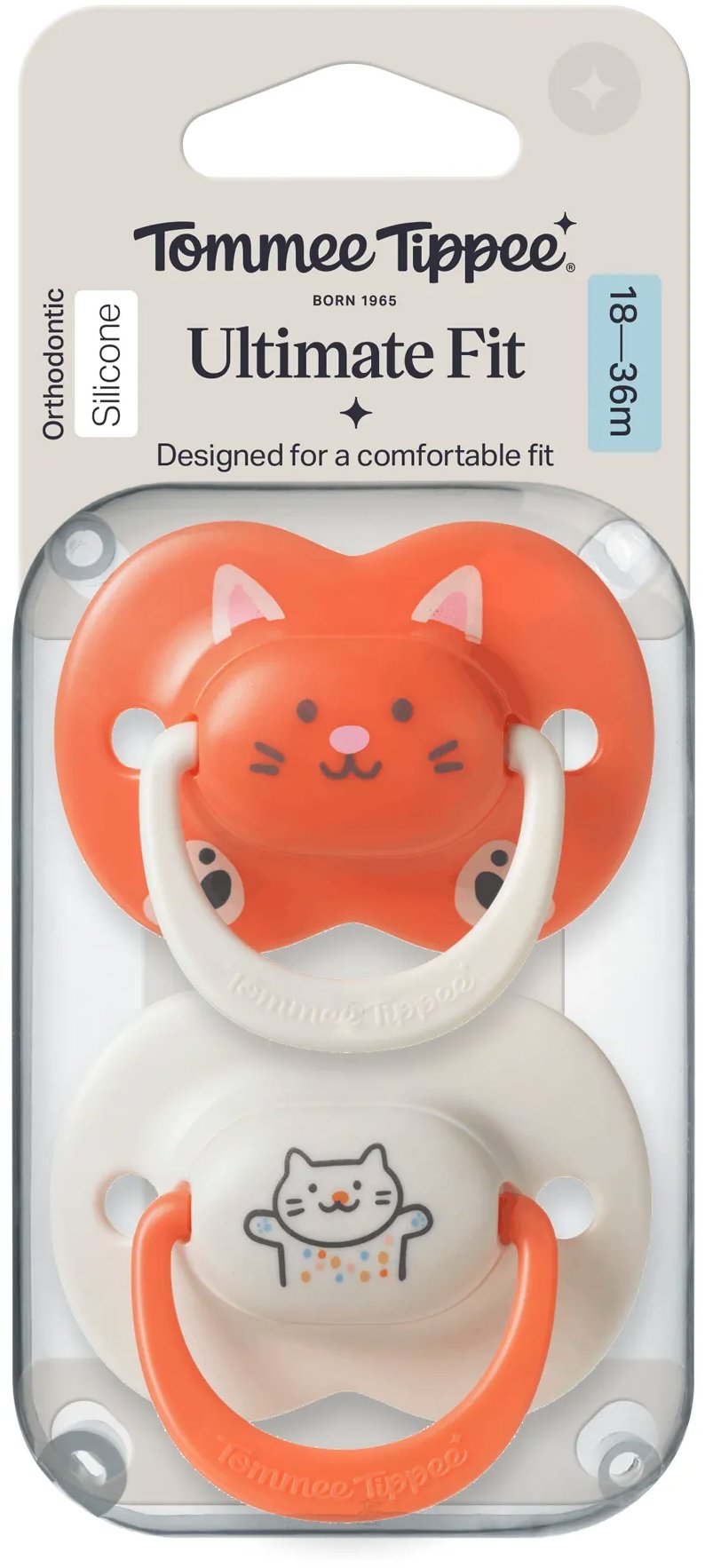 Tommee Tippee Ultimate Fit Deco Girl, 18 – 36 m, 2 ks