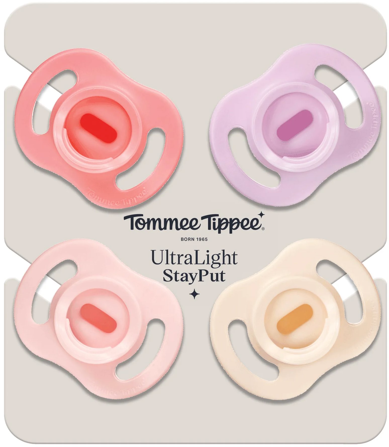 Tommee Tippee Ultra-light Girl, 0 – 6m, 4 ks