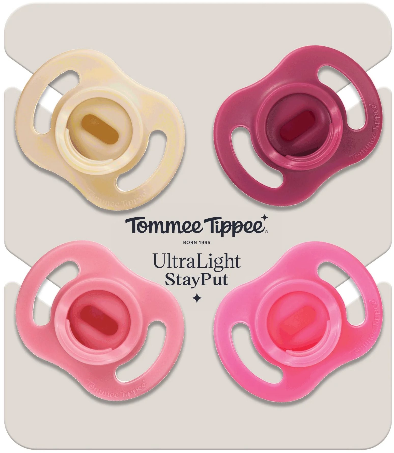 Tommee Tippee Ultra-light Girl, 6 – 18m, 4 ks