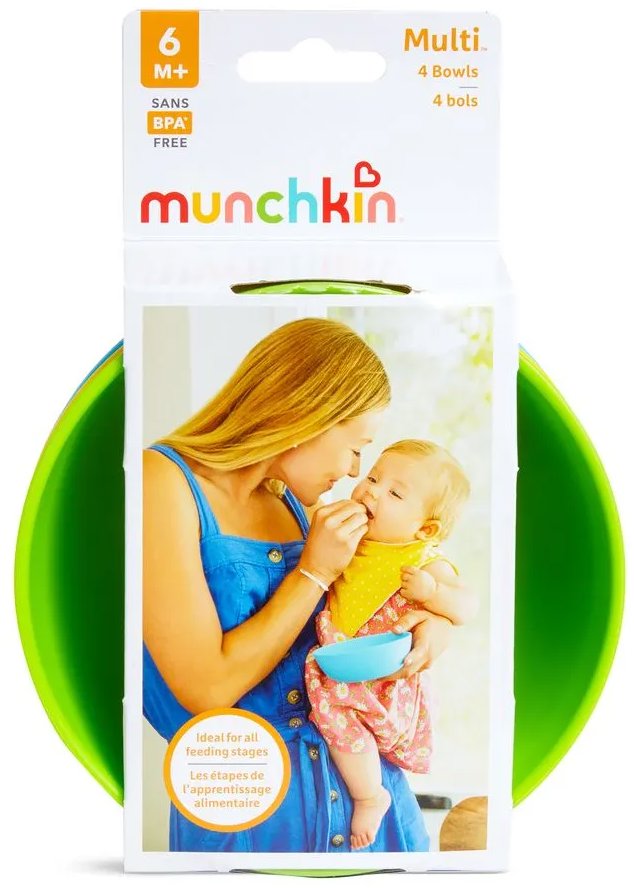 Munchkin multi misky, 4 ks