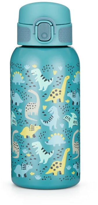 PETITE&MARS láhev nerezová termo s náustkem Dino Park 36 m+, 500 ml