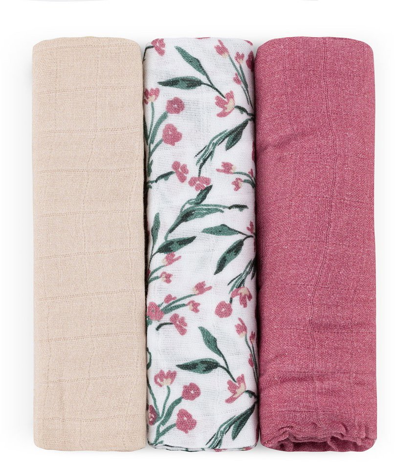 PETITE & MARS Moussy Pink Meadow 68 × 68 cm, 3 ks