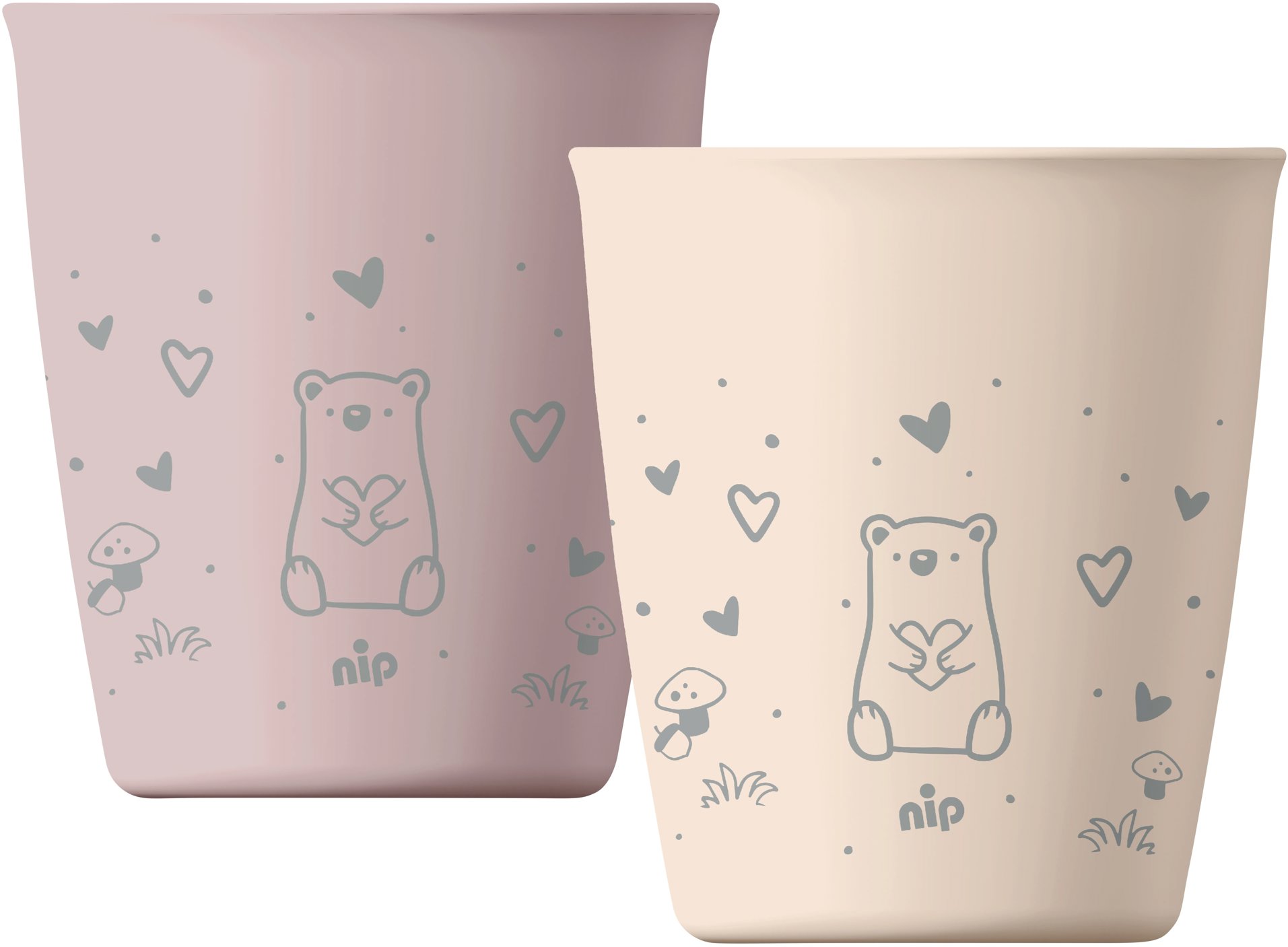 NIP NATURE Line Pink 12 mes.+, 2 ks
