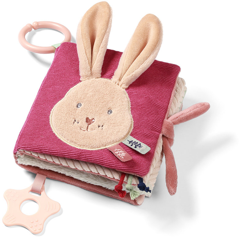 BabyOno senzorická knížka Rabbit Karo 0 m+