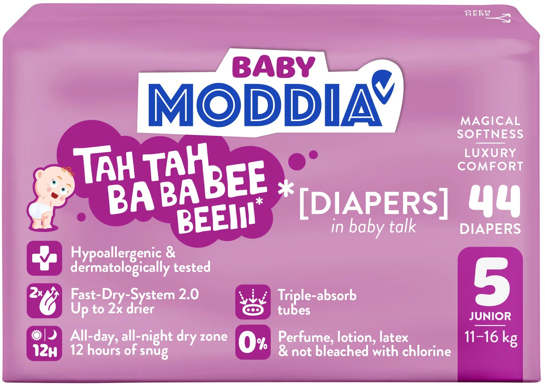Moddia BABY Junior veľ. 5 (44 ks)