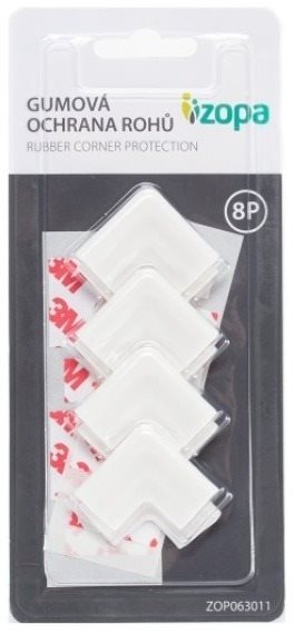 ZOPA gumová ochrana rohov 8 ks
