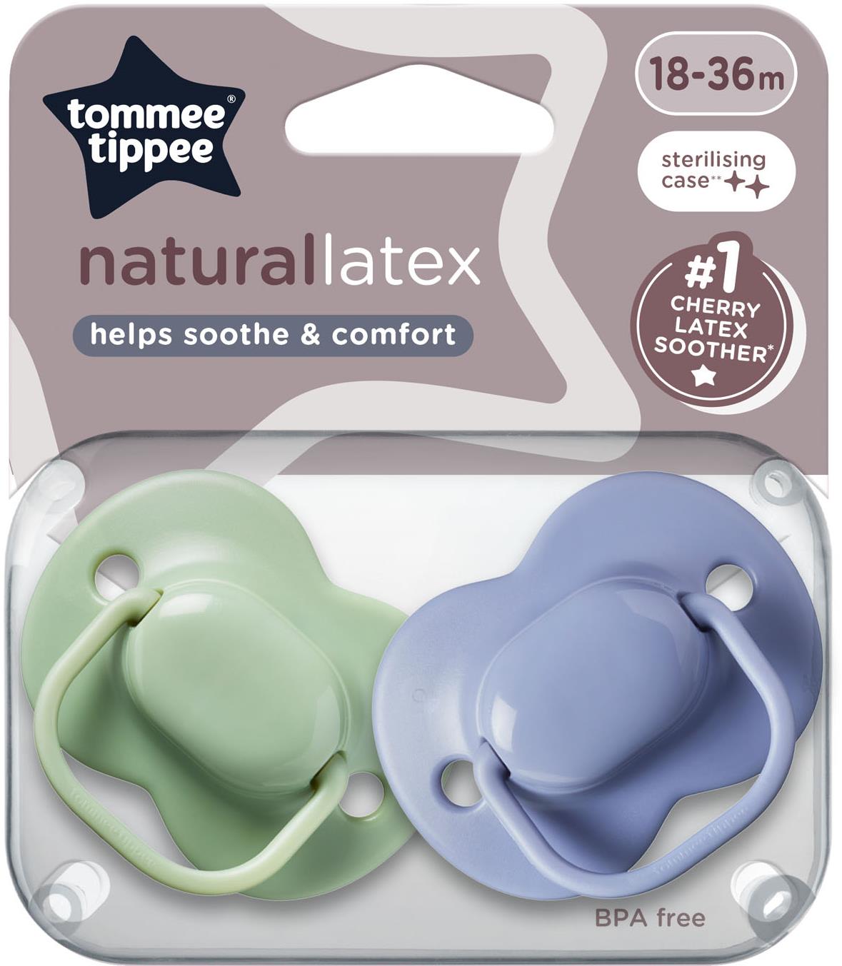 Tommee Tippee Cherry Latex 18 – 36 m, 2 ks