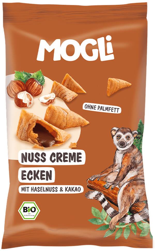 MOGLi BIO plnené lieskovoorieškové taštičky 30 g