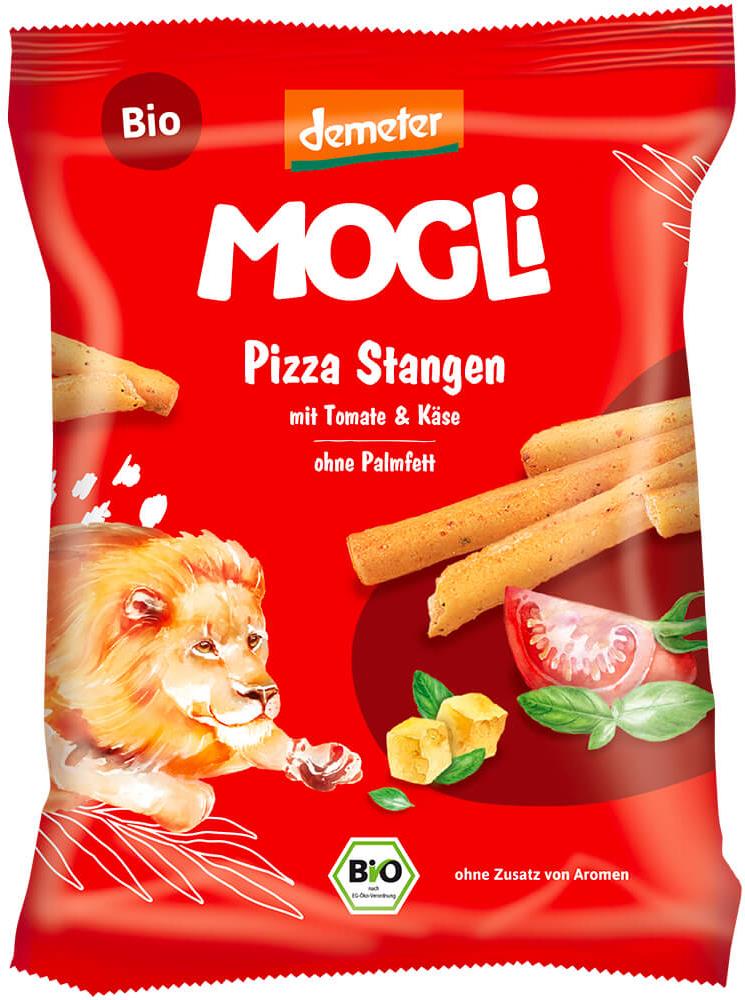 MOGLi BIO pizza tyčinky s paradajkami a syrom (certifikácia Demeter) 75 g