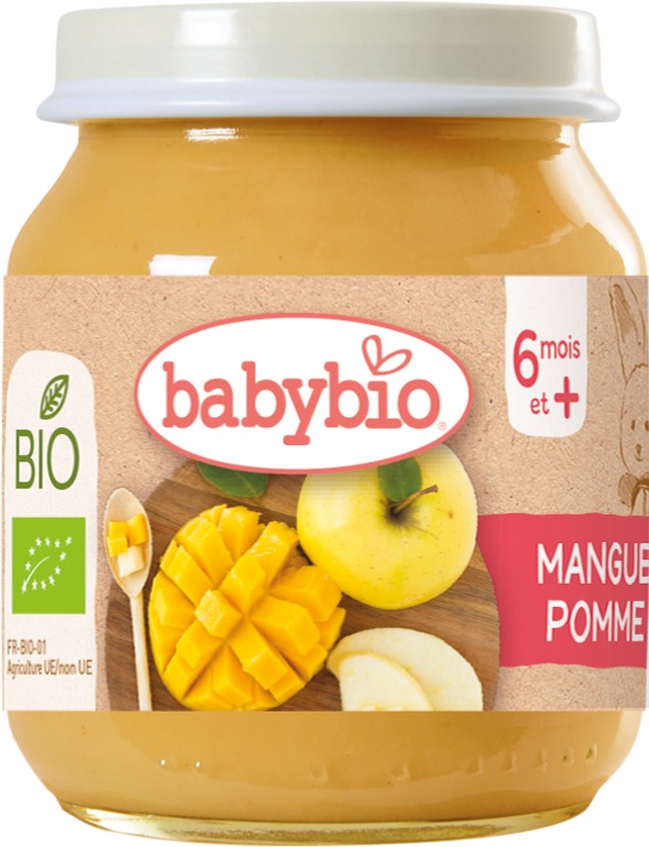 BABYBIO BIO mango a jablko 130 g