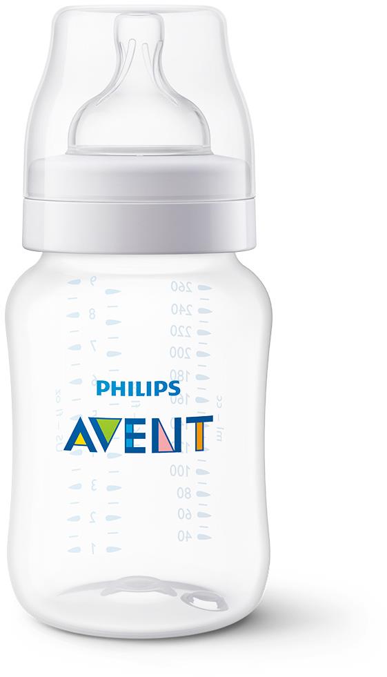Philips AVENT SCY103/01 Fľaša Anti-colic, 260 ml, 1m+
