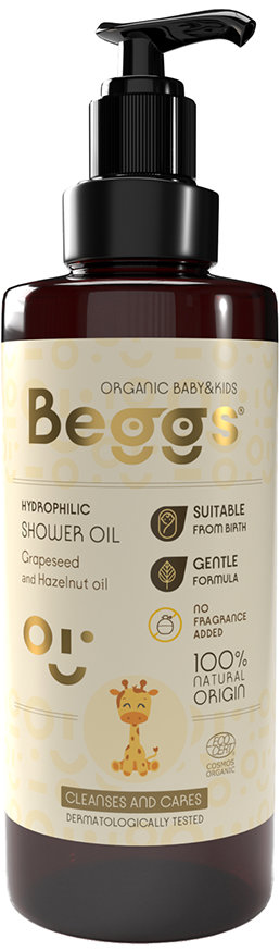 Beggs Detský umývací olej 200 ml
