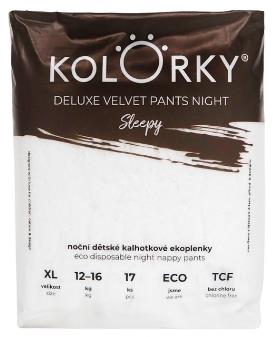 KOLORKY DELUXE VELVET PANTS NIGHT Sleepy veľ. XL (17 ks)