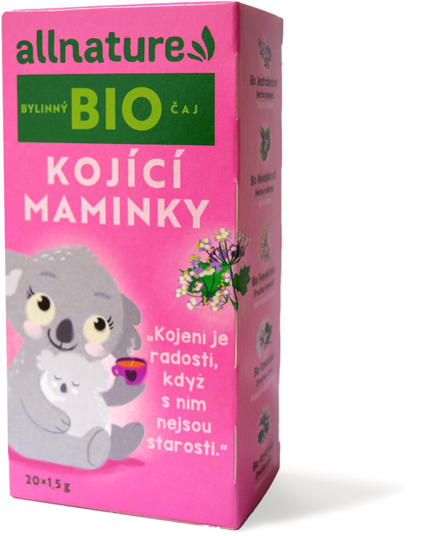Allnature BIO Pre dojčiace mamičky bylinný 20× 1,5 g