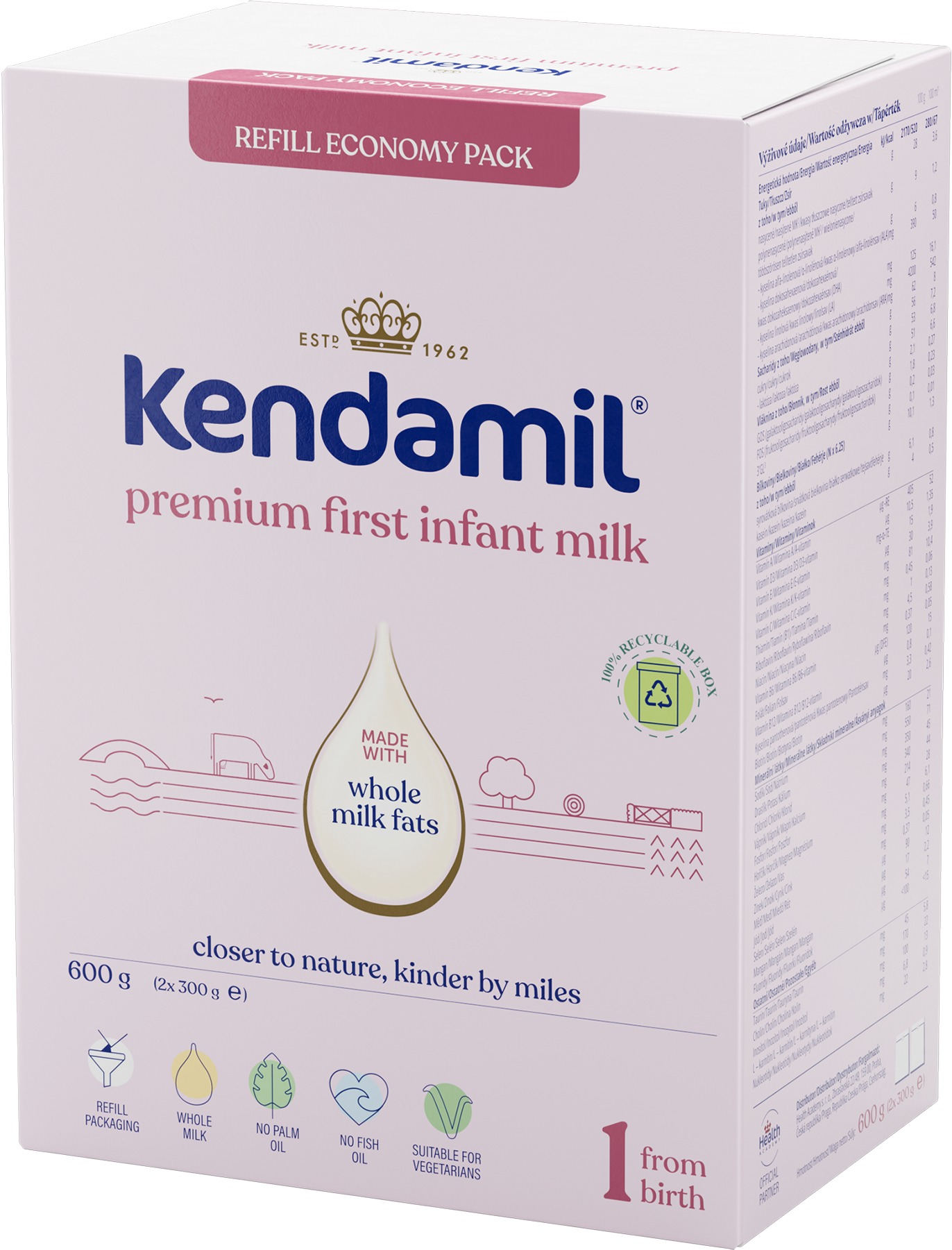 Kendamil Premium 1 (600 g)