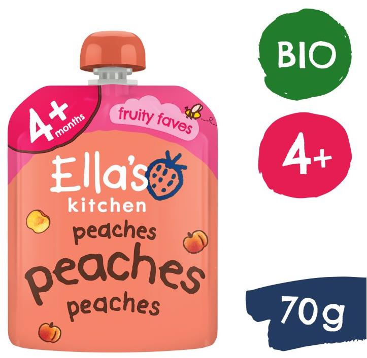 Ella's Kitchen BIO Broskyňová desiata 70 g