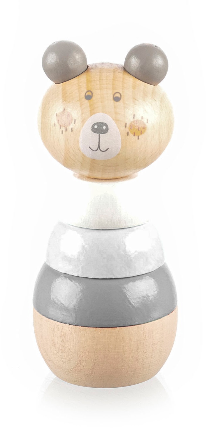 ZOPA Drevené nasadzovacie zvieratko bear