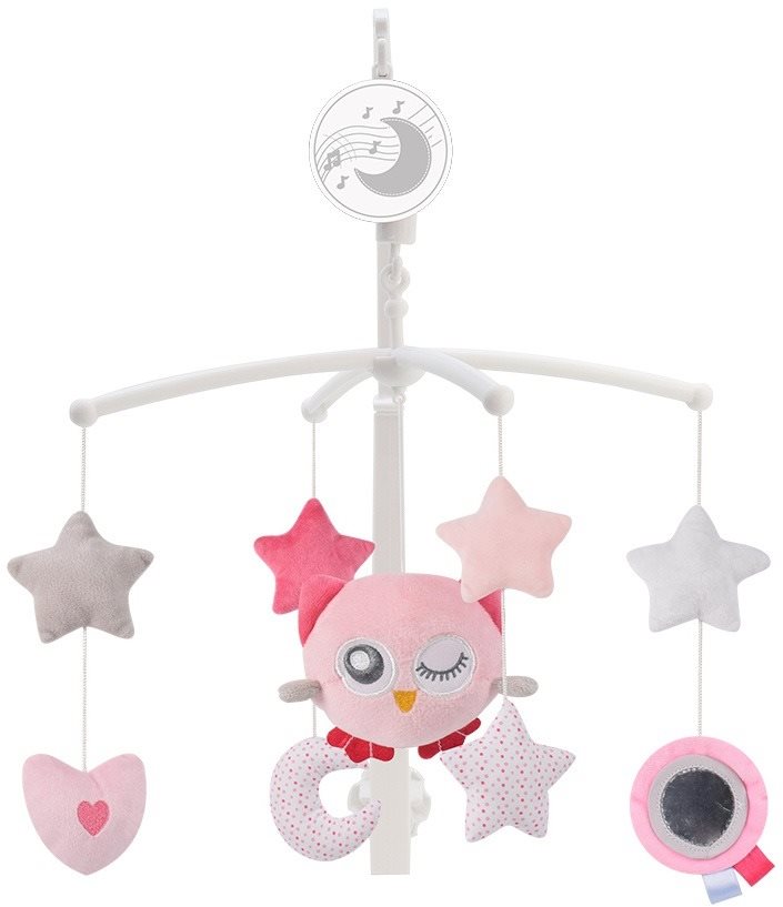 Zopa kolotoč nad postieľku Owl