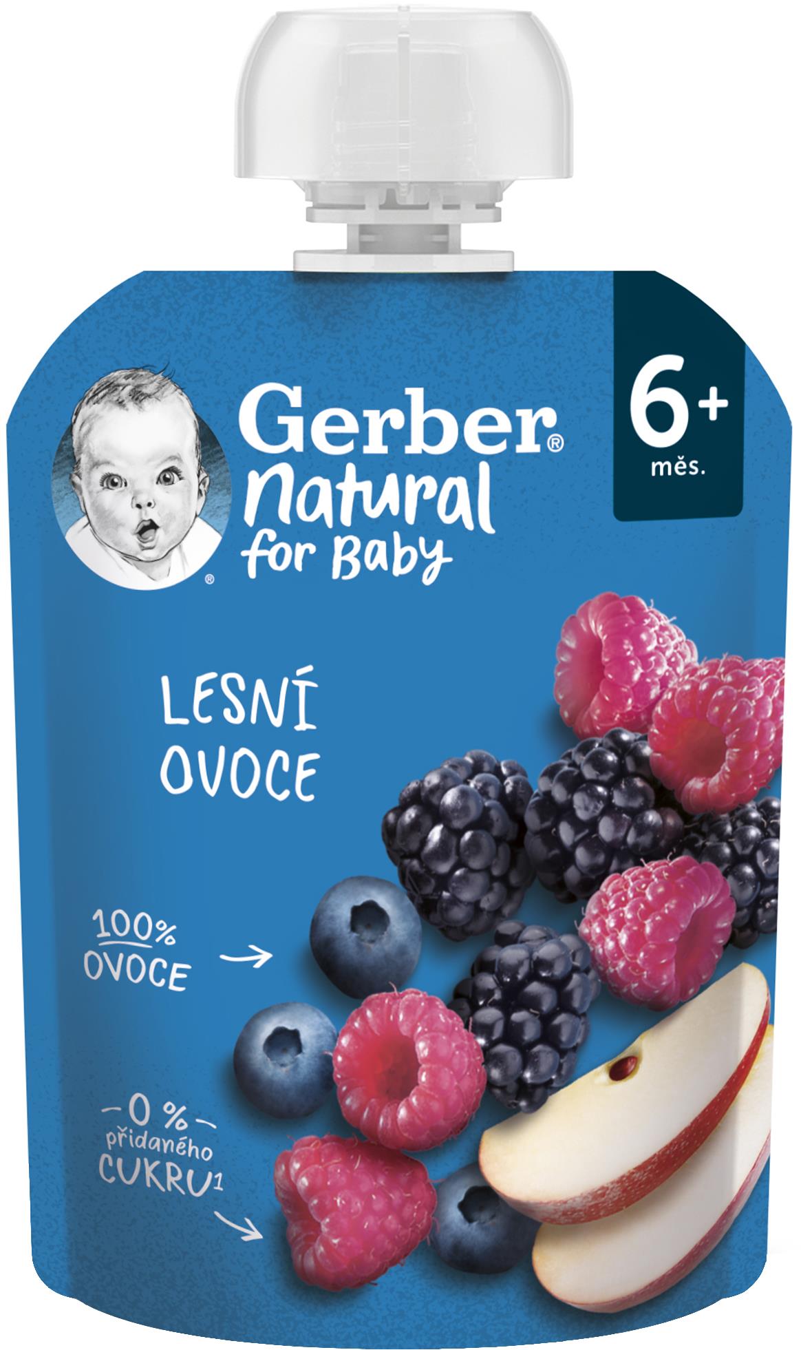 GERBER Natural kapsička lesné ovocie 90 g