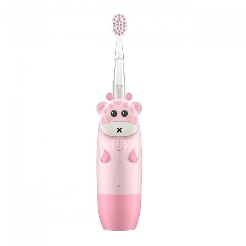 innoGIO sonická zubná kefka GIOGiraffe Pink