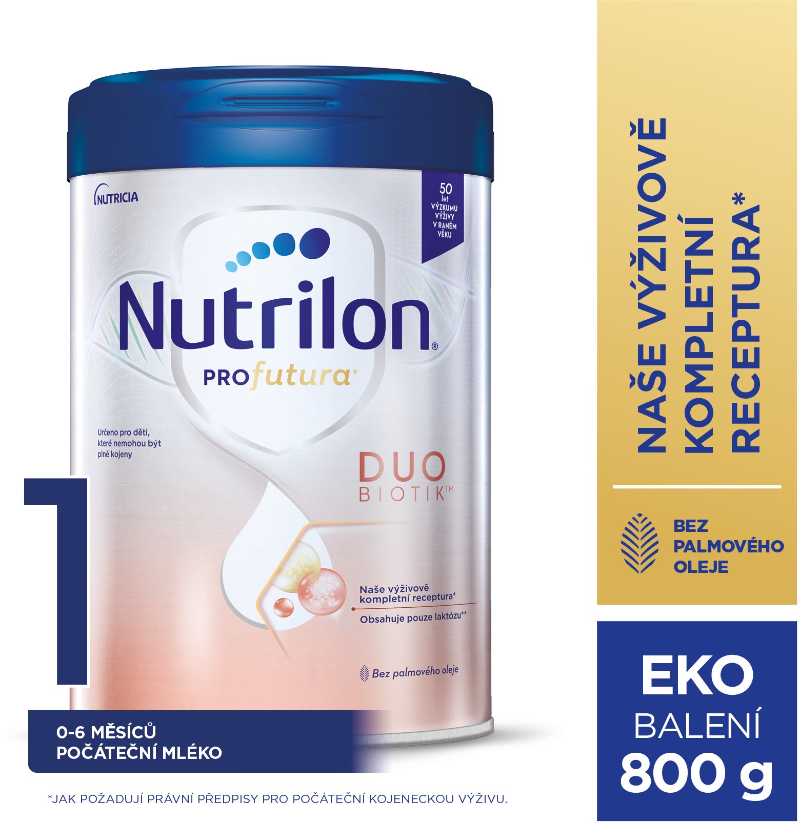 Nutrilon Profutura Duobiotik 1 počiatočné mlieko 800 g