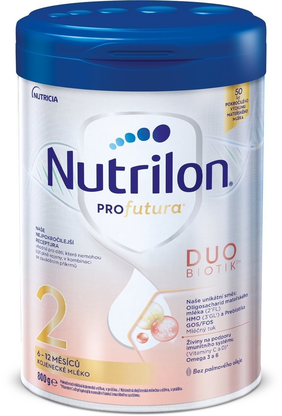 Nutrilon Profutura Duobiotik 2 dojčenské mlieko 800 g