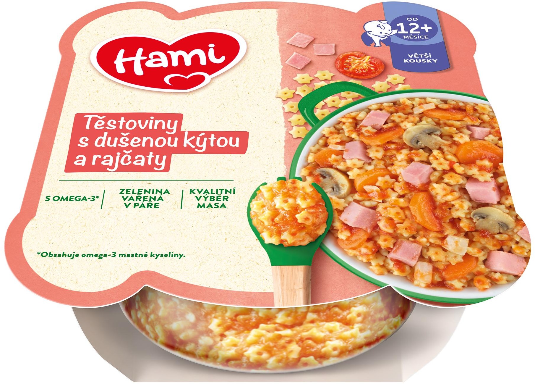 Hami Malý gurmán cestoviny so stehnom a paradajkami 230g