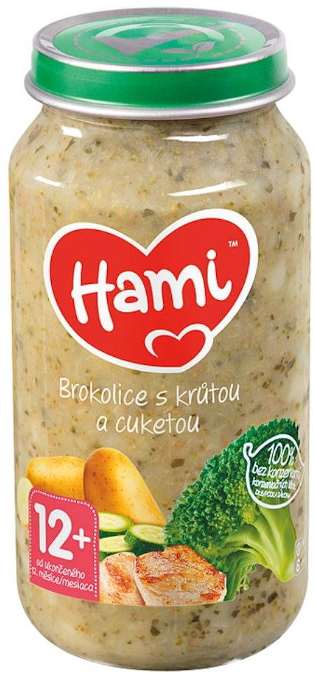 Hami Príkrm brokolica s morkou a cuketou 250 g