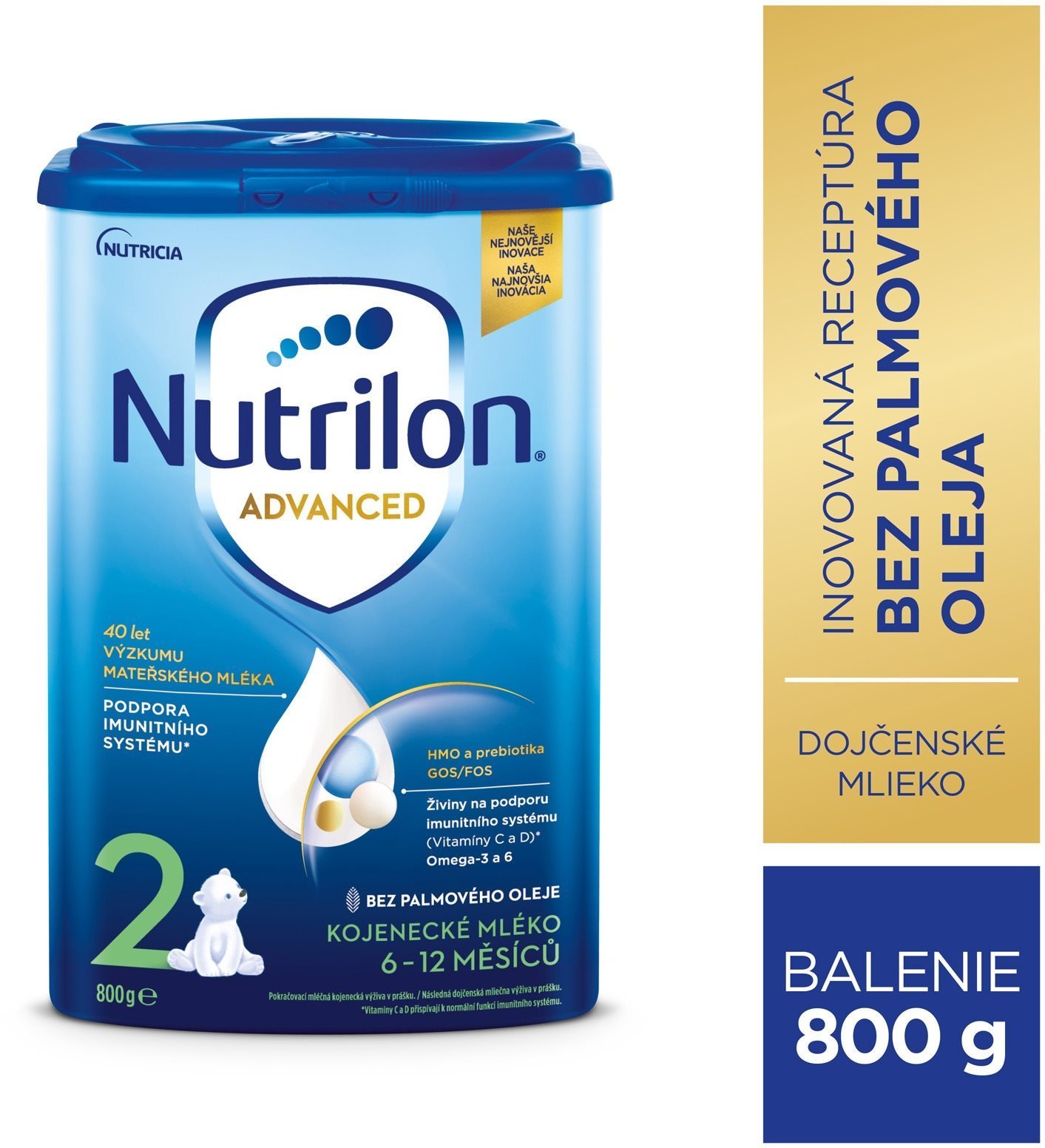 Nutrilon 2 Advanced pokračovacie mlieko 800 g