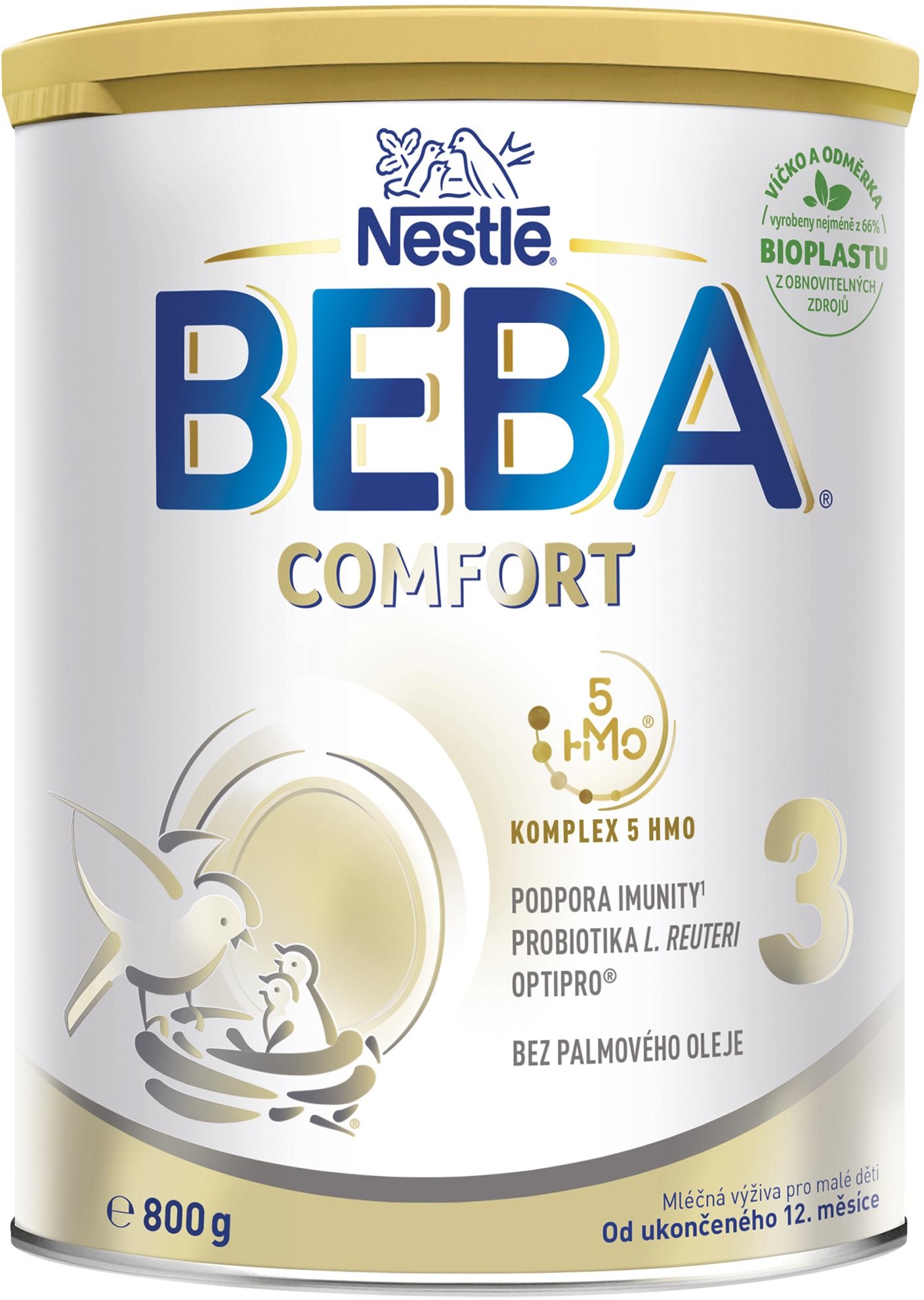 BEBA COMFORT 3, 5 HMO, mlieko pre malé deti, 800 g
