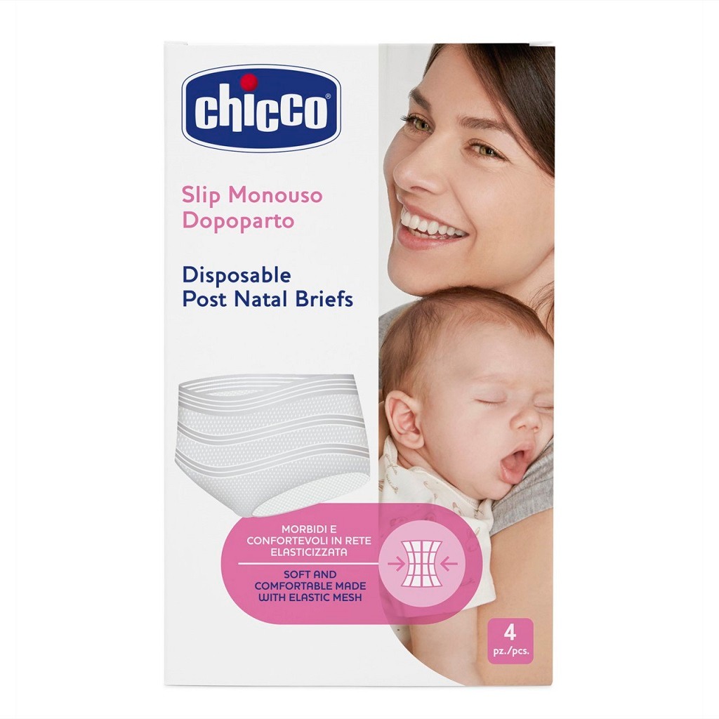 Chicco Nohavičky po pôrode sieťované elastické 4 ks