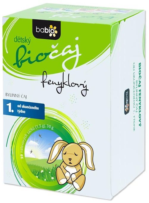 GOLDIM Babio Detský biočaj feniklový 20 ks