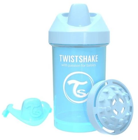TWISTSHAKE Fľaša pre batoľatá 300 ml - modrá