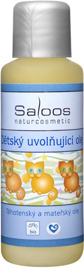 SALOOS Detský uvoľňujúci olej bio 50 ml
