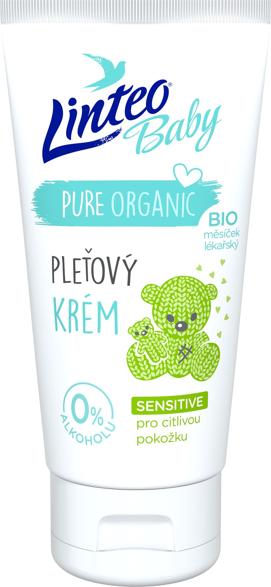 LINTEO BABY Pleťový krém s BIO nechtíkom lekárskym 75 ml